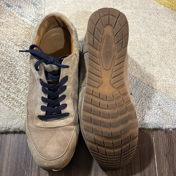 Men's 10 EUR 43 Hackett London suede athletic shoes - Picture 5 of 6